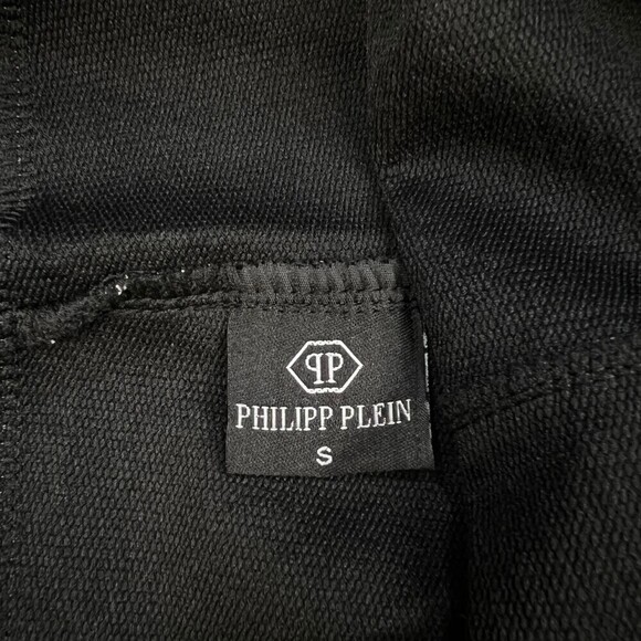 NWT Philipp Plein RARE Men's Sweat Jersey Shorts Camo Graphic Black Small - Picture 7 of 11